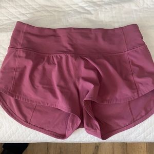 lululemon speed up shorts 2.5 inseam